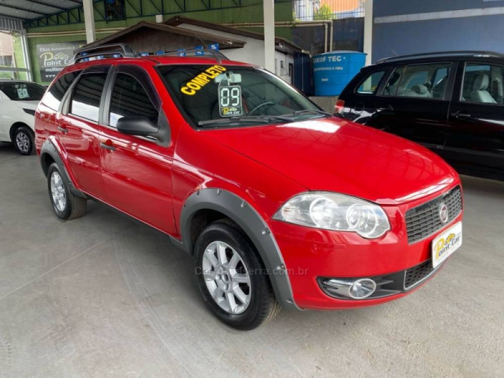 FIAT - PALIO - 2008/2009 - Vermelha - R$ 28.900,00