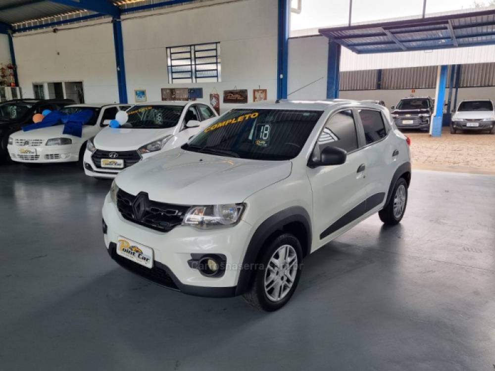 RENAULT - KWID - 2017/2018 - Branca - R$ 36.500,00