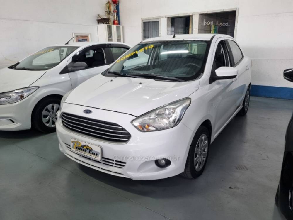 FORD - KA - 2016/2017 - Branca - R$ 44.500,00