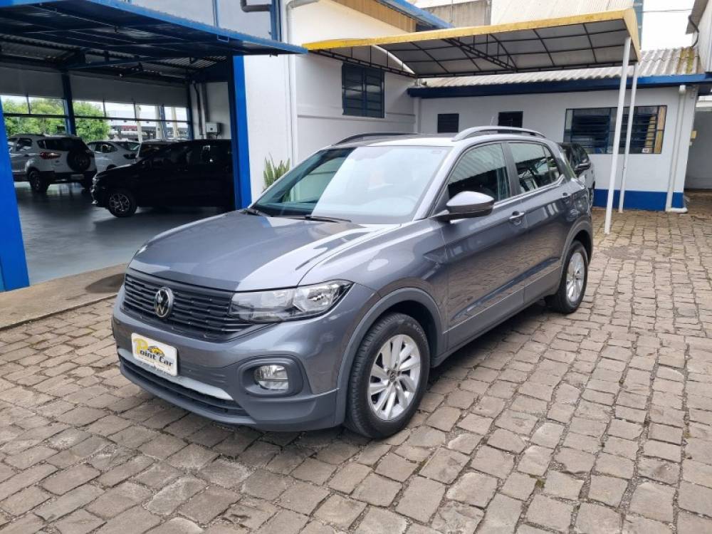 VOLKSWAGEN - T-CROSS - 2023/2024 - Cinza - R$ 120.900,00