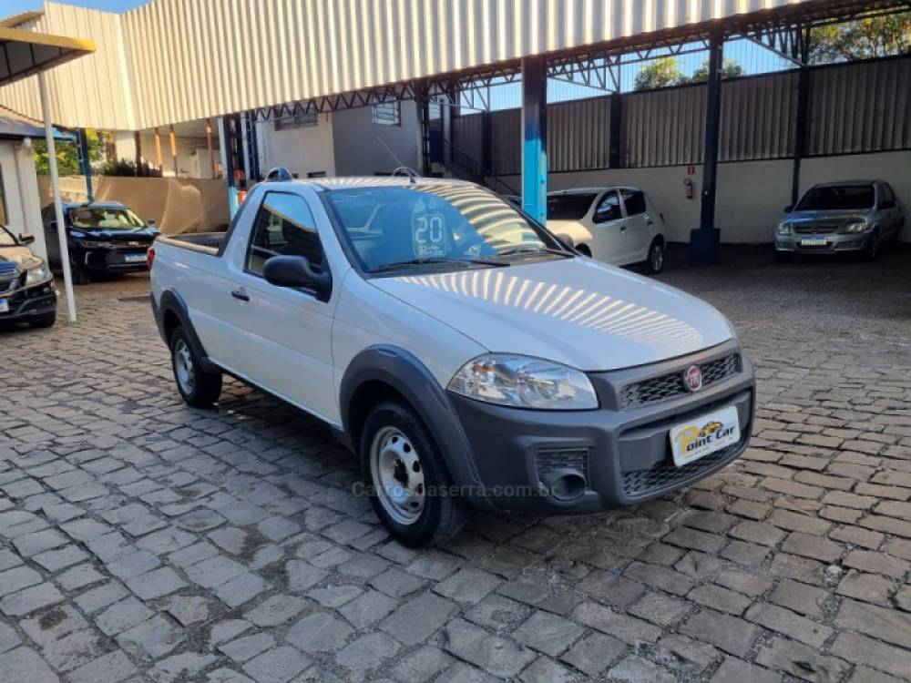 FIAT - STRADA - 2019/2020 - Branca - R$ 60.900,00