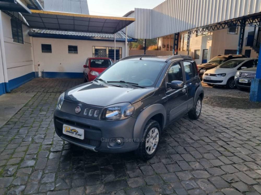 FIAT - UNO - 2012/2013 - Cinza - R$ 32.900,00